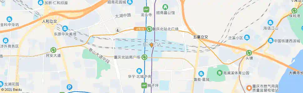 重庆木兰路北段_公交站地图_重庆公交_妙搜公交查询2025