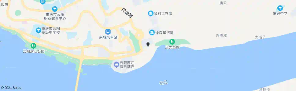 重庆金田滨江首府_公交站地图_重庆公交_妙搜公交查询2025