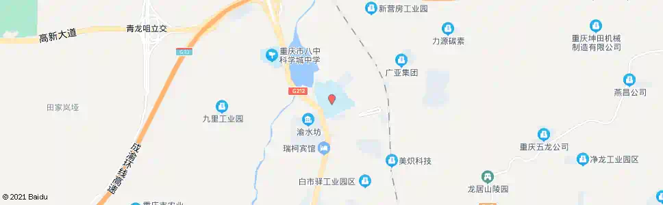 重庆市农业学校_公交站地图_重庆公交_妙搜公交查询2025