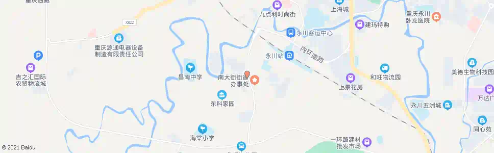重庆小桥子_公交站地图_重庆公交_妙搜公交查询2025