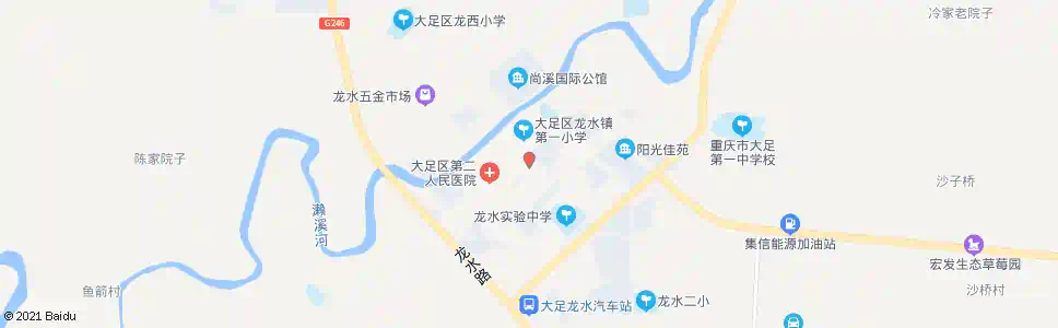 重庆老粮站_公交站地图_重庆公交_妙搜公交查询2025