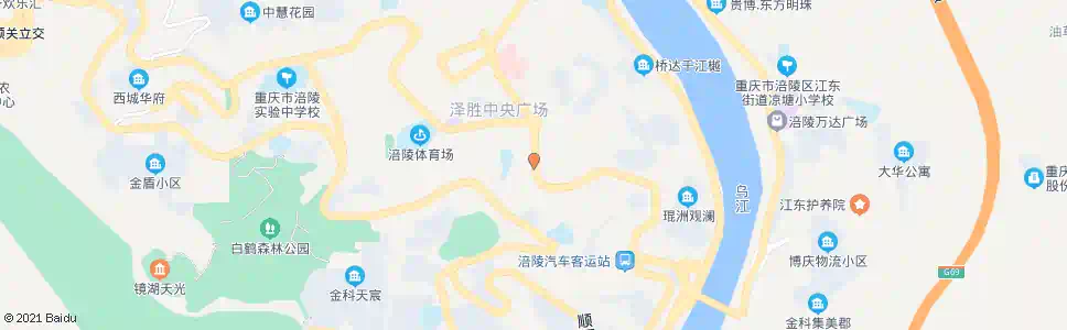 重庆杨家花园_公交站地图_重庆公交_妙搜公交查询2025