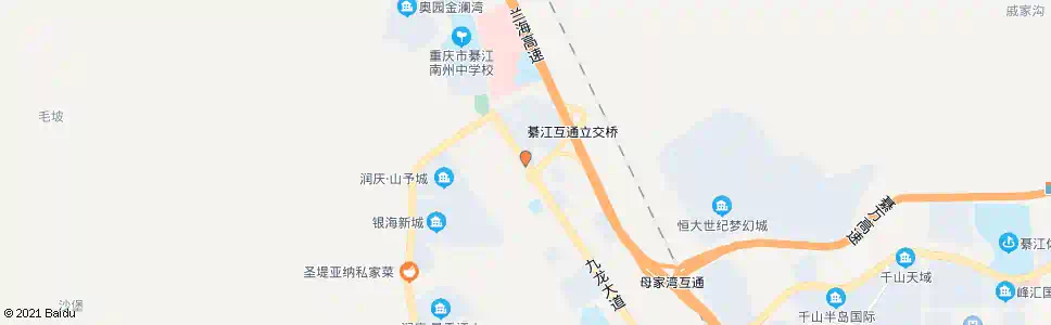 重庆德信小区_公交站地图_重庆公交_妙搜公交查询2025