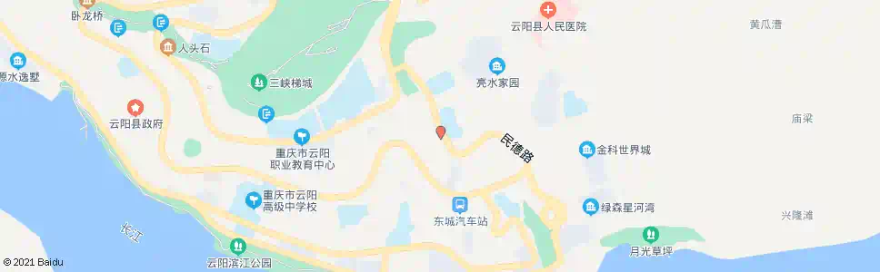 重庆民德小学_公交站地图_重庆公交_妙搜公交查询2025