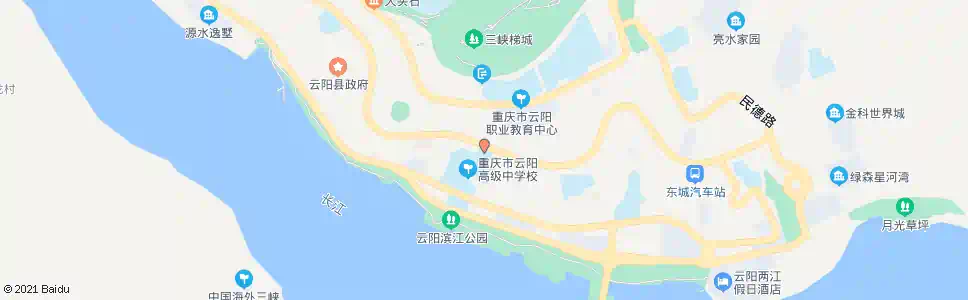 重庆云中后校门_公交站地图_重庆公交_妙搜公交查询2025