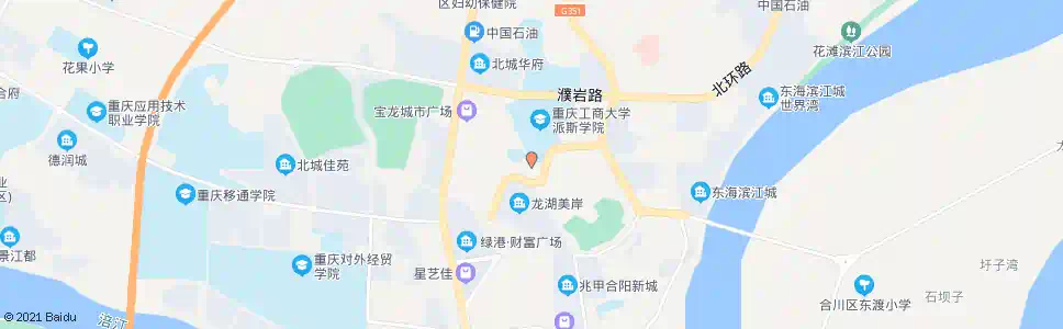 重庆学名雅居_公交站地图_重庆公交_妙搜公交查询2025
