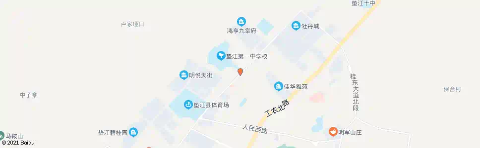 重庆垫一中_公交站地图_重庆公交_妙搜公交查询2025