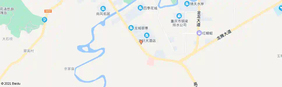 重庆龙轩大地_公交站地图_重庆公交_妙搜公交查询2025
