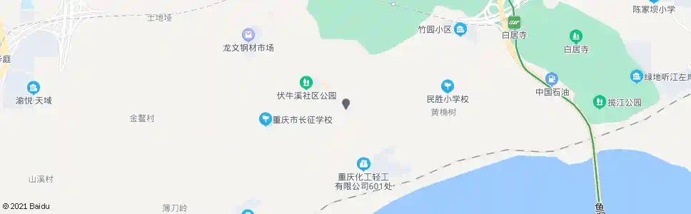 重庆民胜村_公交站地图_重庆公交_妙搜公交查询2025