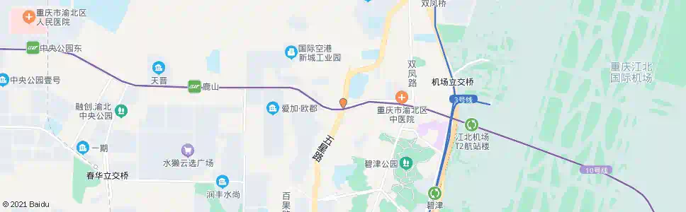 重庆天灯堡_公交站地图_重庆公交_妙搜公交查询2025