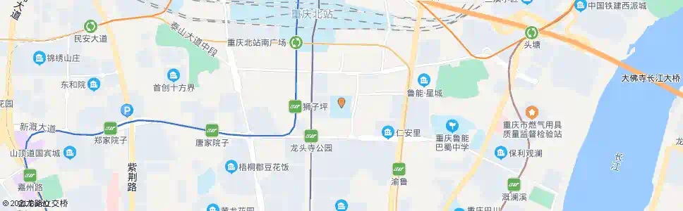 重庆天宫殿小学_公交站地图_重庆公交_妙搜公交查询2025