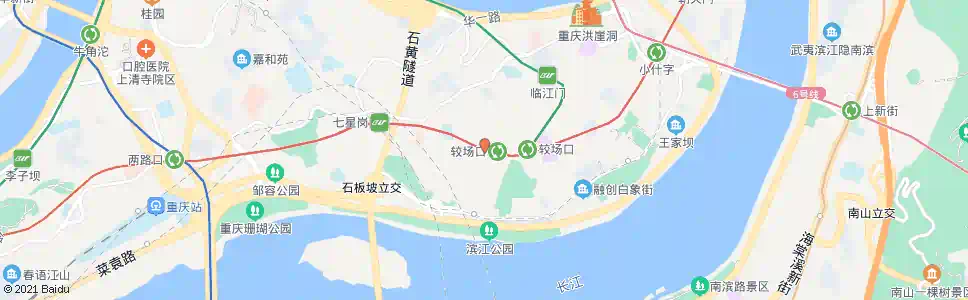 重庆区行政服务中心_公交站地图_重庆公交_妙搜公交查询2025