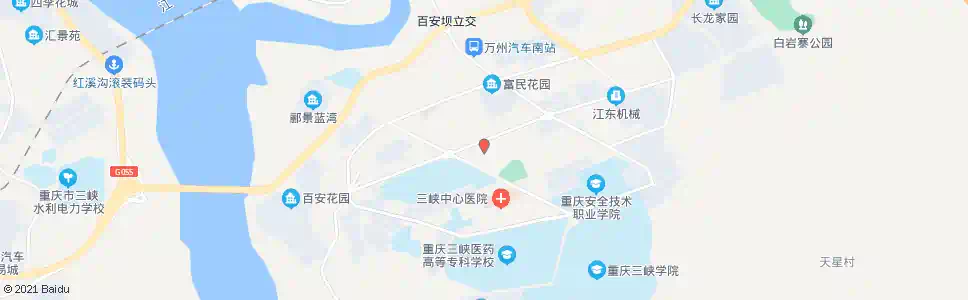 重庆市二中院_公交站地图_重庆公交_妙搜公交查询2025