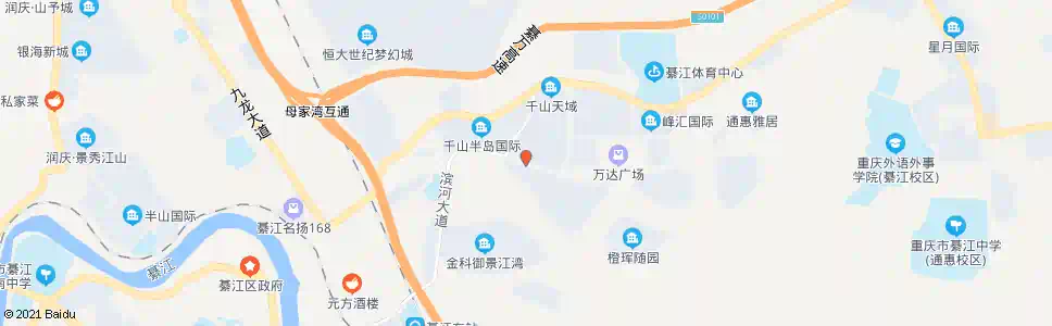 重庆梦里水乡_公交站地图_重庆公交_妙搜公交查询2025