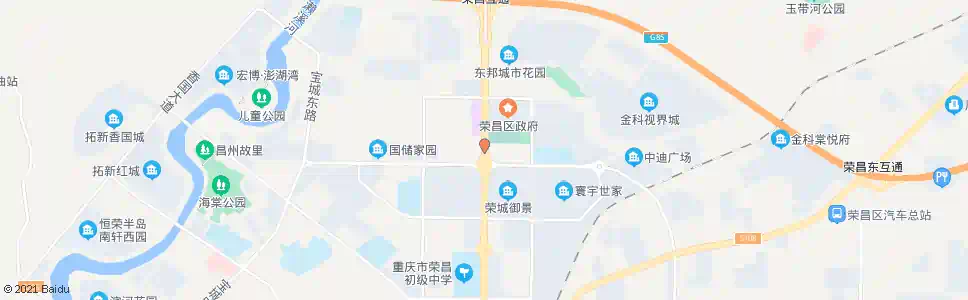 重庆兴荣大厦_公交站地图_重庆公交_妙搜公交查询2025