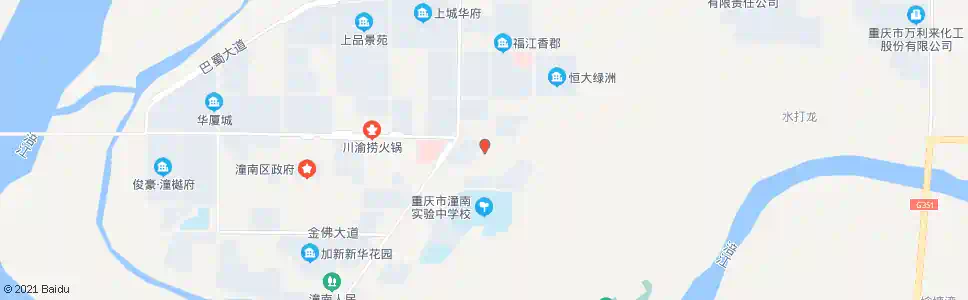 重庆米兰阳光_公交站地图_重庆公交_妙搜公交查询2025