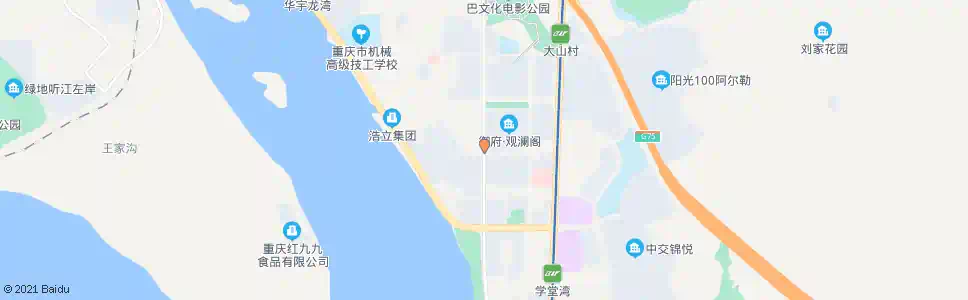 重庆龙州大道_公交站地图_重庆公交_妙搜公交查询2025
