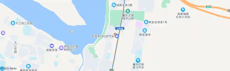 重庆巴南老气象站_公交站地图_重庆公交_妙搜公交查询2025
