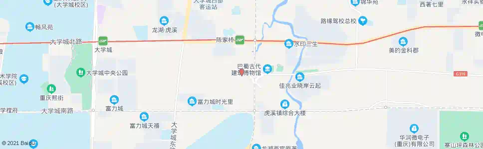 重庆陈家桥老车站_公交站地图_重庆公交_妙搜公交查询2025
