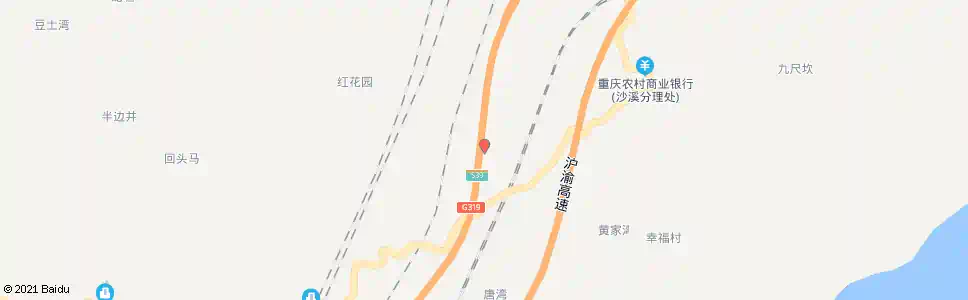 重庆双堡路口_公交站地图_重庆公交_妙搜公交查询2025