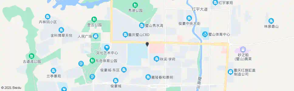 重庆璧山图书馆_公交站地图_重庆公交_妙搜公交查询2025