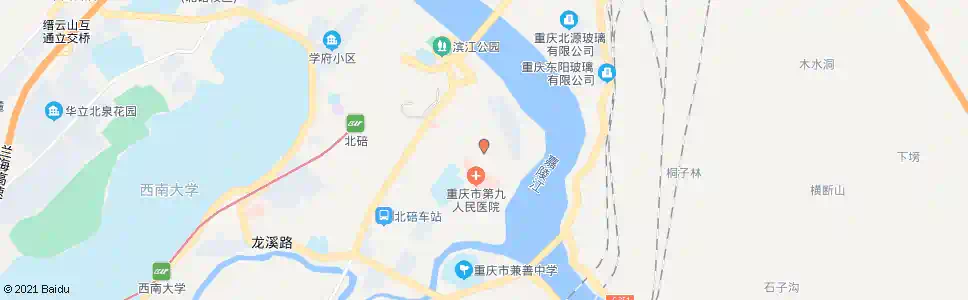 重庆粮食路站_公交站地图_重庆公交_妙搜公交查询2025