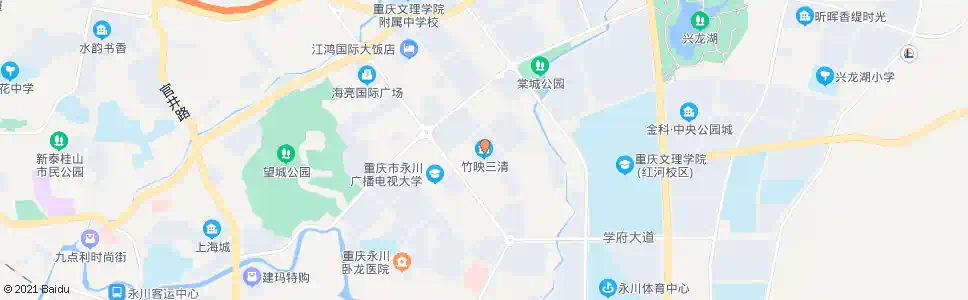 重庆竹映三清_公交站地图_重庆公交_妙搜公交查询2025