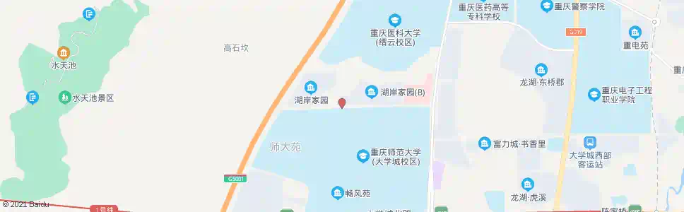重庆厚德路_公交站地图_重庆公交_妙搜公交查询2025