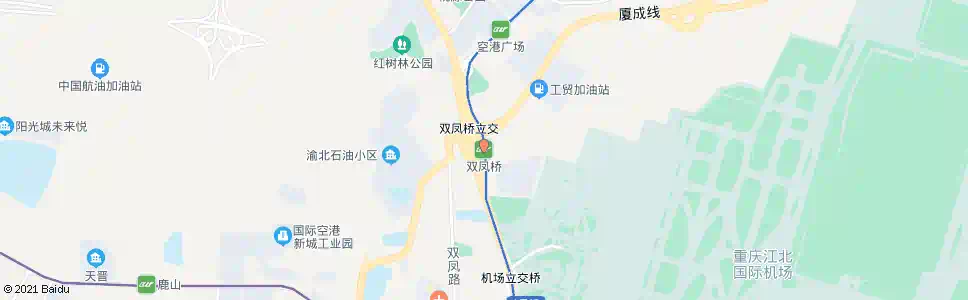 重庆双凤桥_公交站地图_重庆公交_妙搜公交查询2025