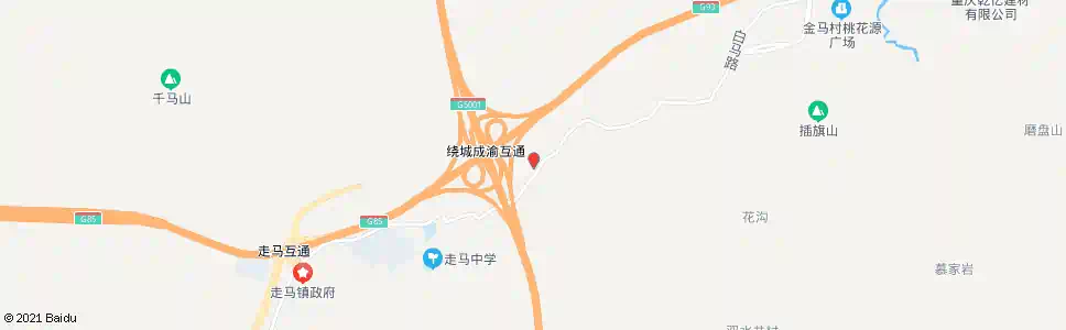 重庆四号安置房_公交站地图_重庆公交_妙搜公交查询2025