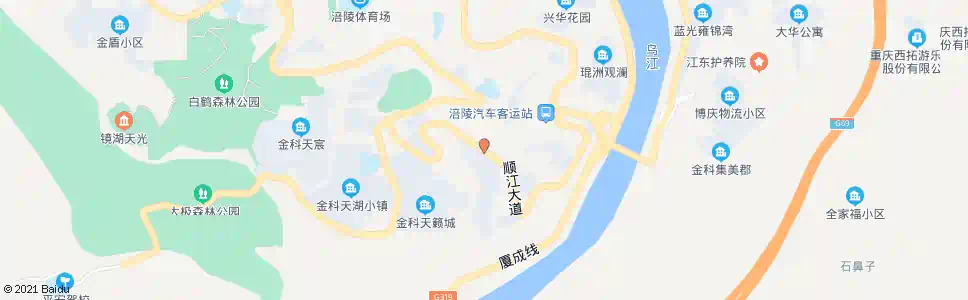 重庆之江名苑_公交站地图_重庆公交_妙搜公交查询2025