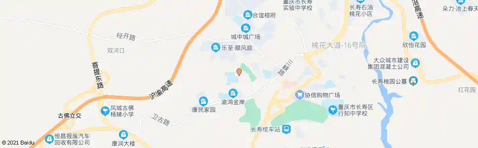 重庆长寿一中_公交站地图_重庆公交_妙搜公交查询2025