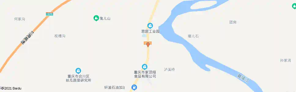 重庆思居_公交站地图_重庆公交_妙搜公交查询2025