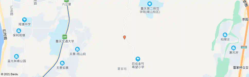 重庆金竹沟路口_公交站地图_重庆公交_妙搜公交查询2025