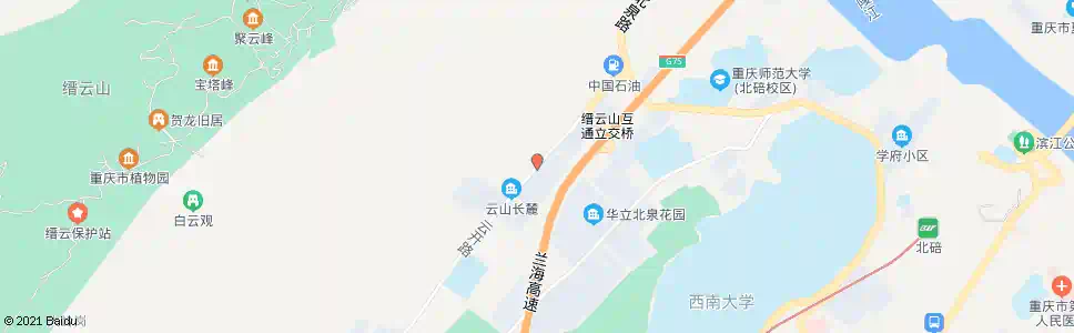 重庆云开路2站_公交站地图_重庆公交_妙搜公交查询2025