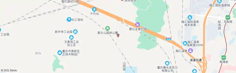 重庆新开寺_公交站地图_重庆公交_妙搜公交查询2025