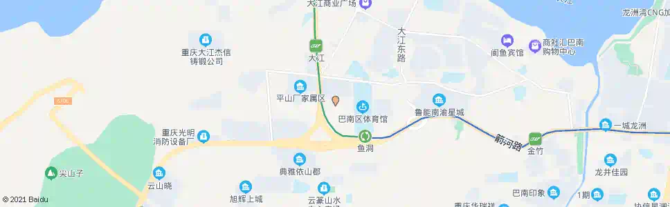 重庆海棠苑_公交站地图_重庆公交_妙搜公交查询2025