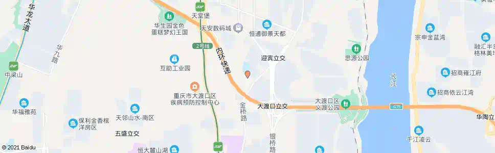 重庆天辰美苑_公交站地图_重庆公交_妙搜公交查询2025
