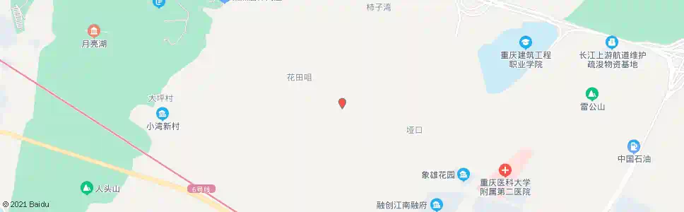 重庆李家院子_公交站地图_重庆公交_妙搜公交查询2025
