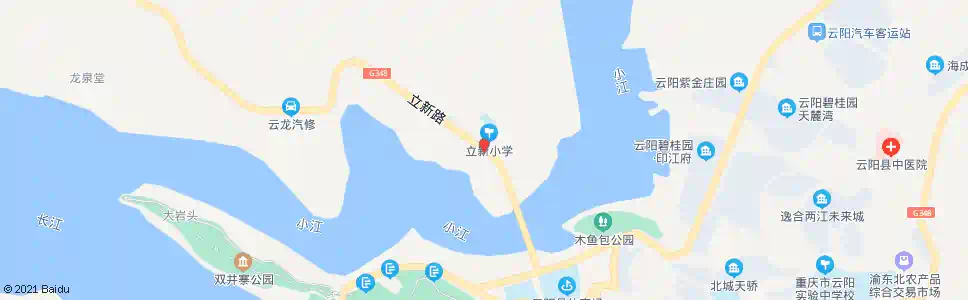 重庆立新社区_公交站地图_重庆公交_妙搜公交查询2025