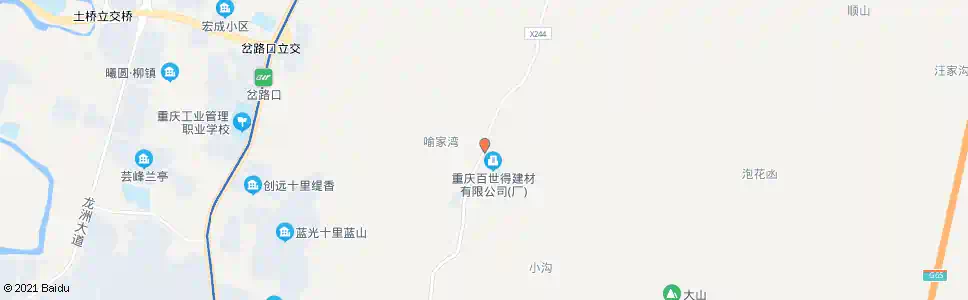 重庆喻家湾_公交站地图_重庆公交_妙搜公交查询2025