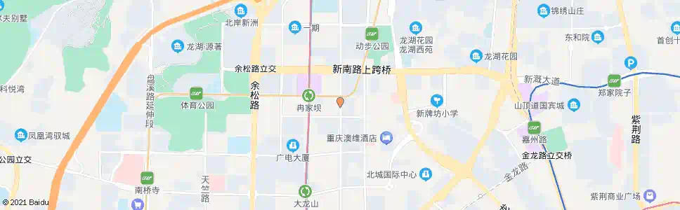 重庆松石支路2站_公交站地图_重庆公交_妙搜公交查询2025