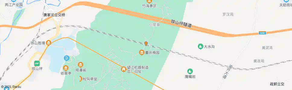 重庆西线步道_公交站地图_重庆公交_妙搜公交查询2025