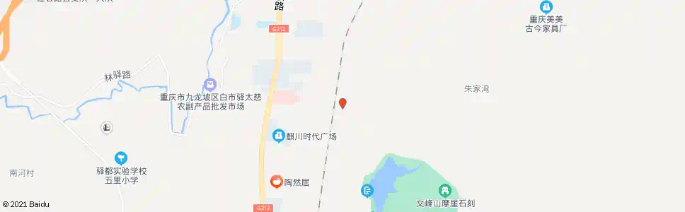 重庆白市驿_公交站地图_重庆公交_妙搜公交查询2025