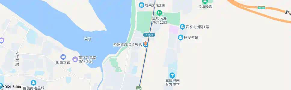 重庆龙州湾加气站_公交站地图_重庆公交_妙搜公交查询2025