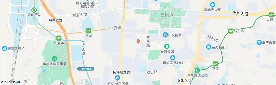 重庆双山小学_公交站地图_重庆公交_妙搜公交查询2025