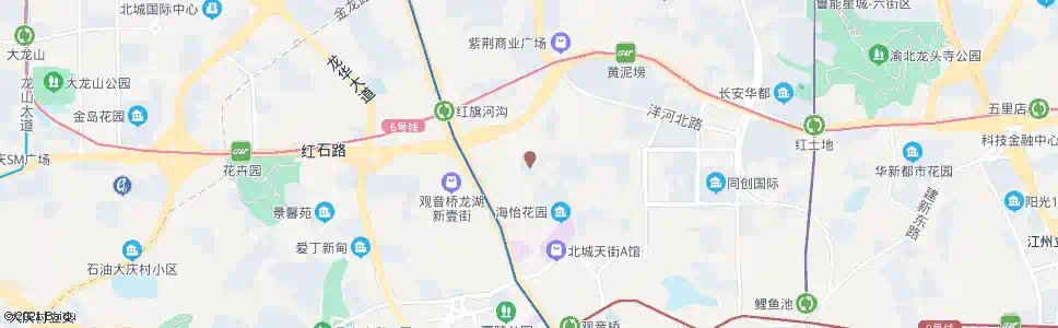 重庆洋河二村_公交站地图_重庆公交_妙搜公交查询2025