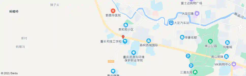 重庆69队修理厂_公交站地图_重庆公交_妙搜公交查询2025