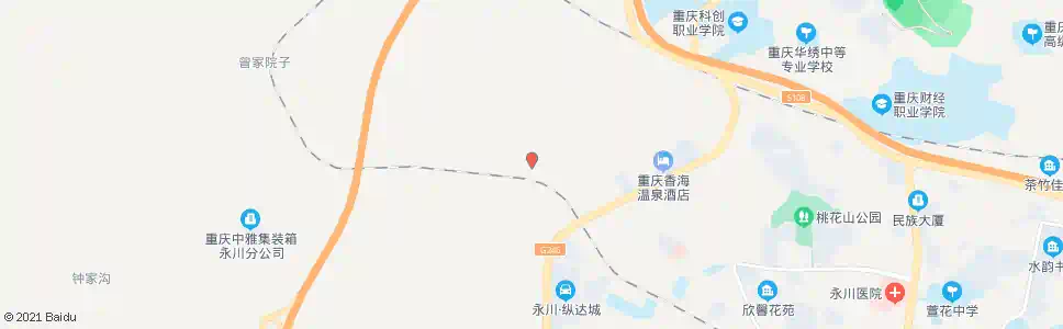 重庆黄墙_公交站地图_重庆公交_妙搜公交查询2025