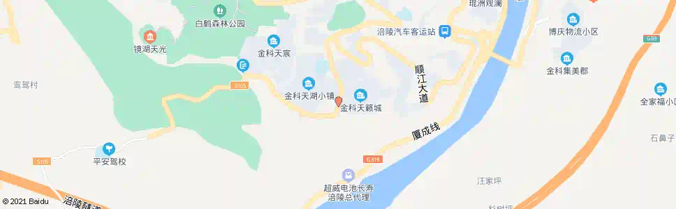重庆天湖小镇_公交站地图_重庆公交_妙搜公交查询2025